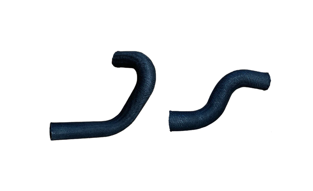 Radiator Hose Set Braided Cloth Style 240Z 70-73 | Z Car Depot Inc