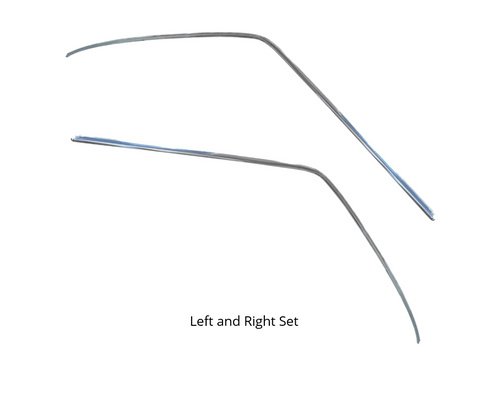 Chrome Trim Drip Molding Set 240Z 260Z 280Z