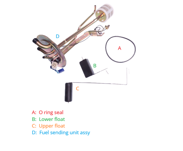 Fuel Level Sender Sending Unit for Gauge 280ZX 1979-83