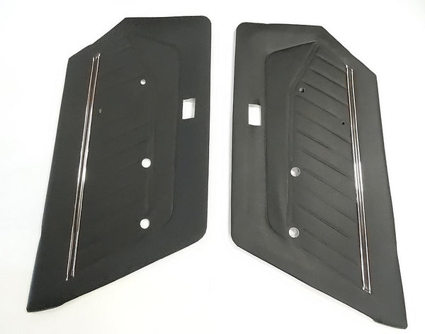 Door Panel Card Set Black 280Z 1977-78 *Blem
