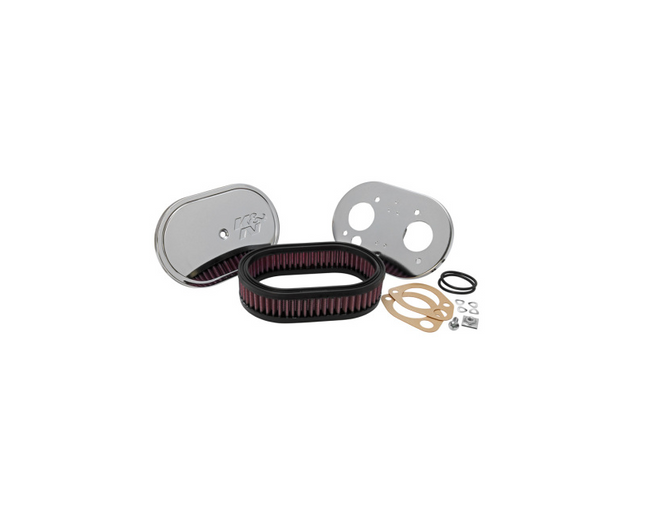 ローバーミニ K&N製 WEBER 40/45 エアフィルター 新品 800-815weberairfilterdcoe_650x