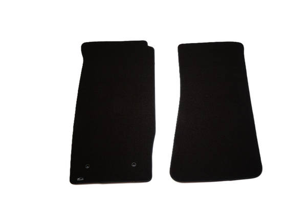 Floor Mats Front Pair Black 240Z 260Z 280Z