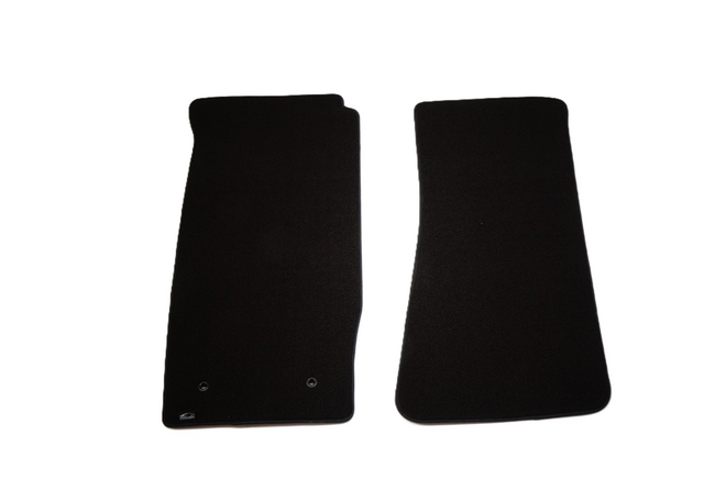 まつ Floor Mats Front Pair Black 240Z 260Z 280Z | Z Car Depot Inc