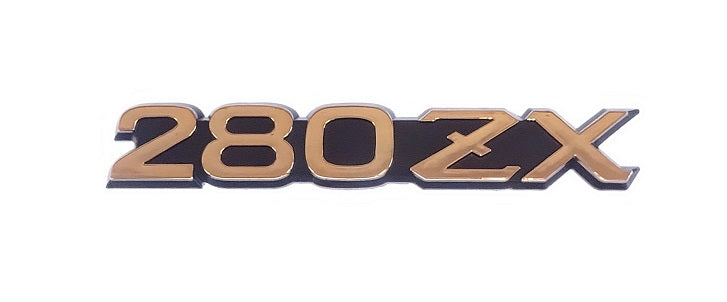 Fender Emblem Gold 280ZX 79-83 | Z Car Depot Inc