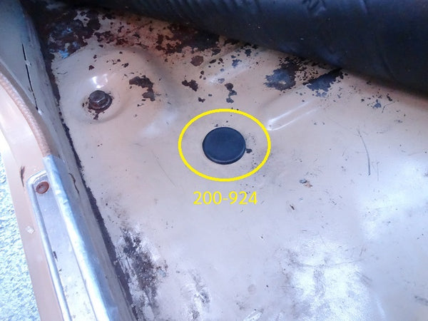 Floor Pan Rubber Sheet Metal Hole Plug 620 OEM