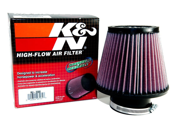 K&N Air Filter 3" Inlet NEW 