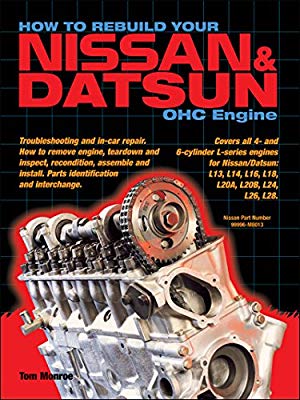 Datsun Nissan L Series Engine Rebuild Book Manual