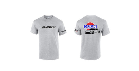 Datsun 240Z Logo T Shirt Gray