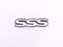 SSS Emblem Datsun 510 
