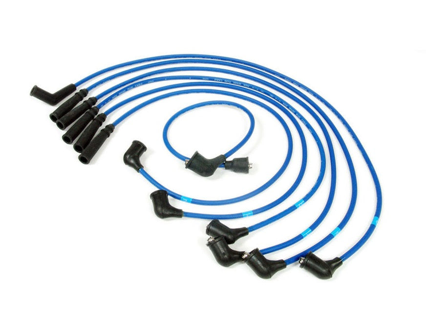 Empi B3-5202-2 Blue Silicone 8mm Spark Plug Wire Set For Aircooled VW Bug