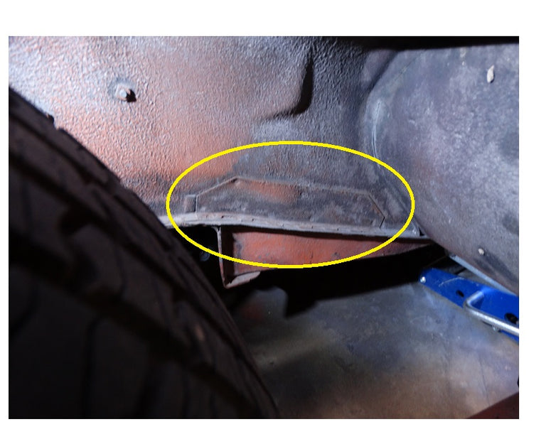 Sheet Metal Front Frame Rail 240Z 260Z 280Z | Z Car Depot Inc