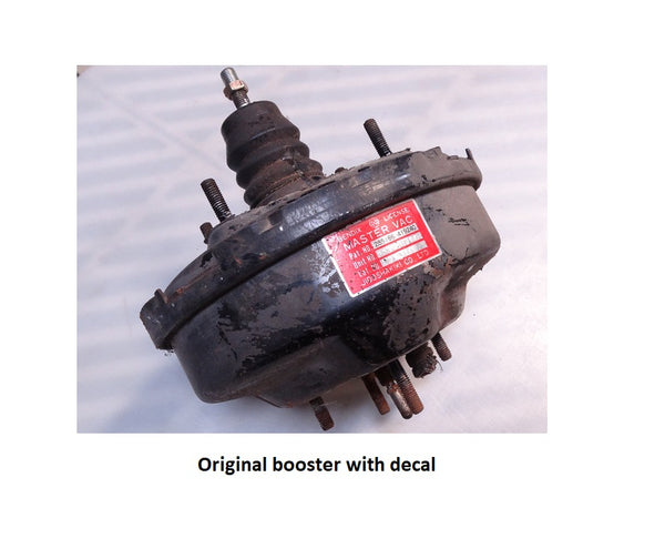 Power Brake Booster Master Vac Decal Sticker 240Z 260Z 280Z