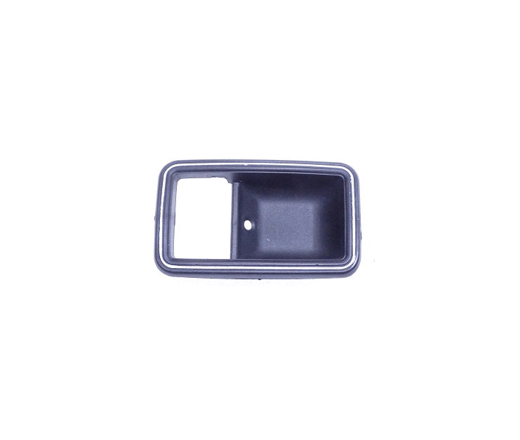 Interior Door Handle Trim For 1979-1983 Datsun 280ZX - Left Or Right Side, Black Plastic (80512-P7100)