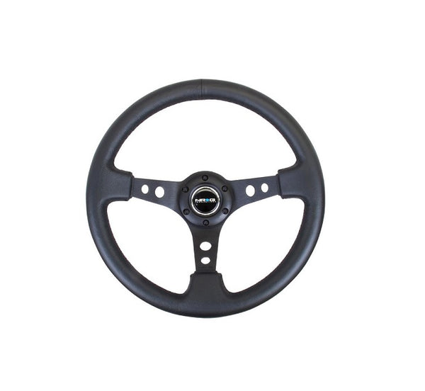 Sport Steering Wheel 350mm Black Leather 240Z 260Z 280Z