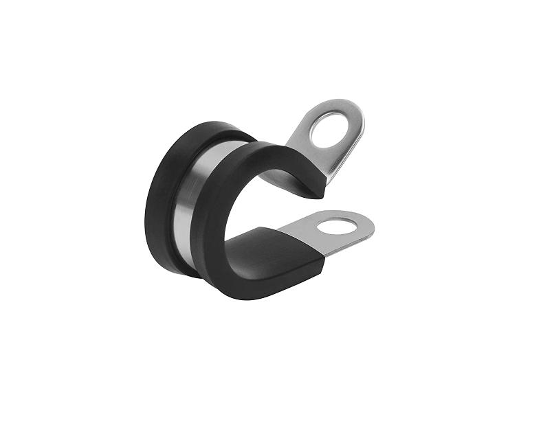 Universal Hose Hanger Rubber Insulated Clamp 3/8 Universal Hose Hanger Rubber Insulated Clamp 3/8