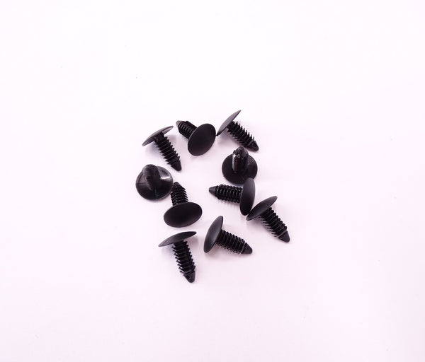 Plastic Clip Black 1/4" 