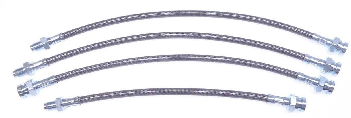Stainless Braided Brake Lines HEL for Fiat Ducato 1.9TD Stainless Braided Brake Lines HEL for Fiat Ducato 1.9TD