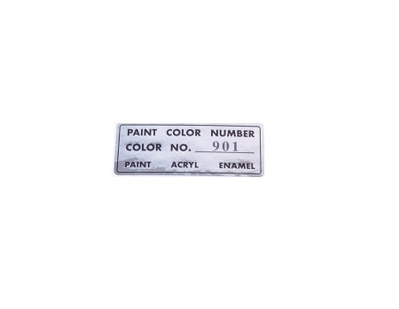 Paint Code Color Decal Sticker 240Z 260Z 280Z 